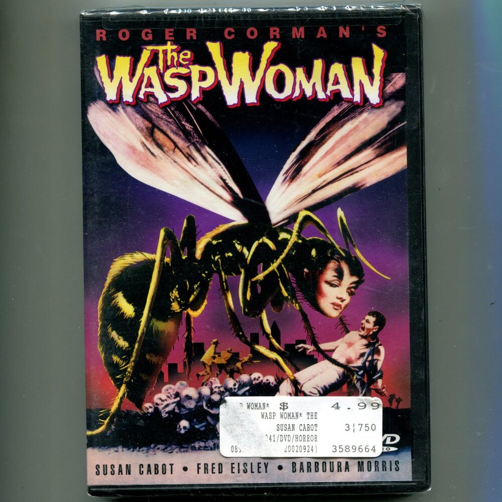 1960 The Wasp Woman B&W Movie DVD